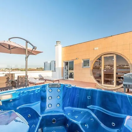 Sunny Private Rooftop Sauna & Hot Tub By Bentobox 아파트 *